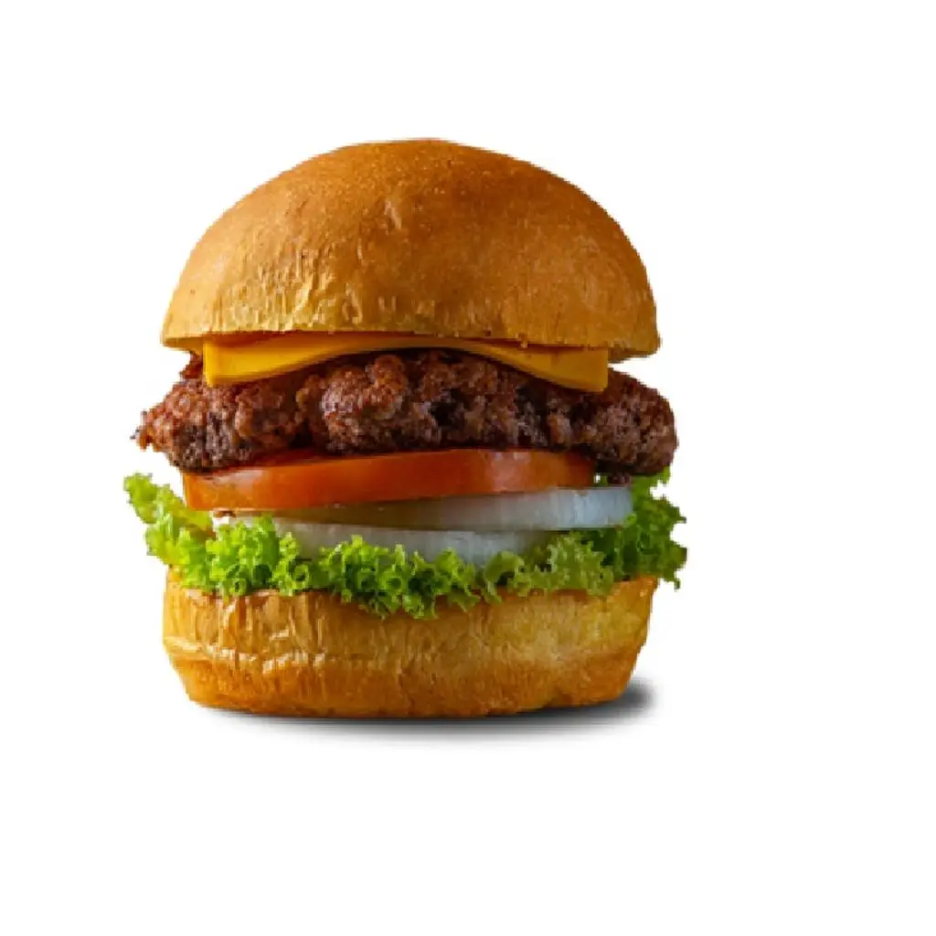 Grilled Beef Burger Meal